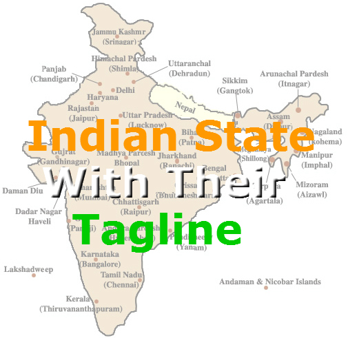 indian states and tourism taglines