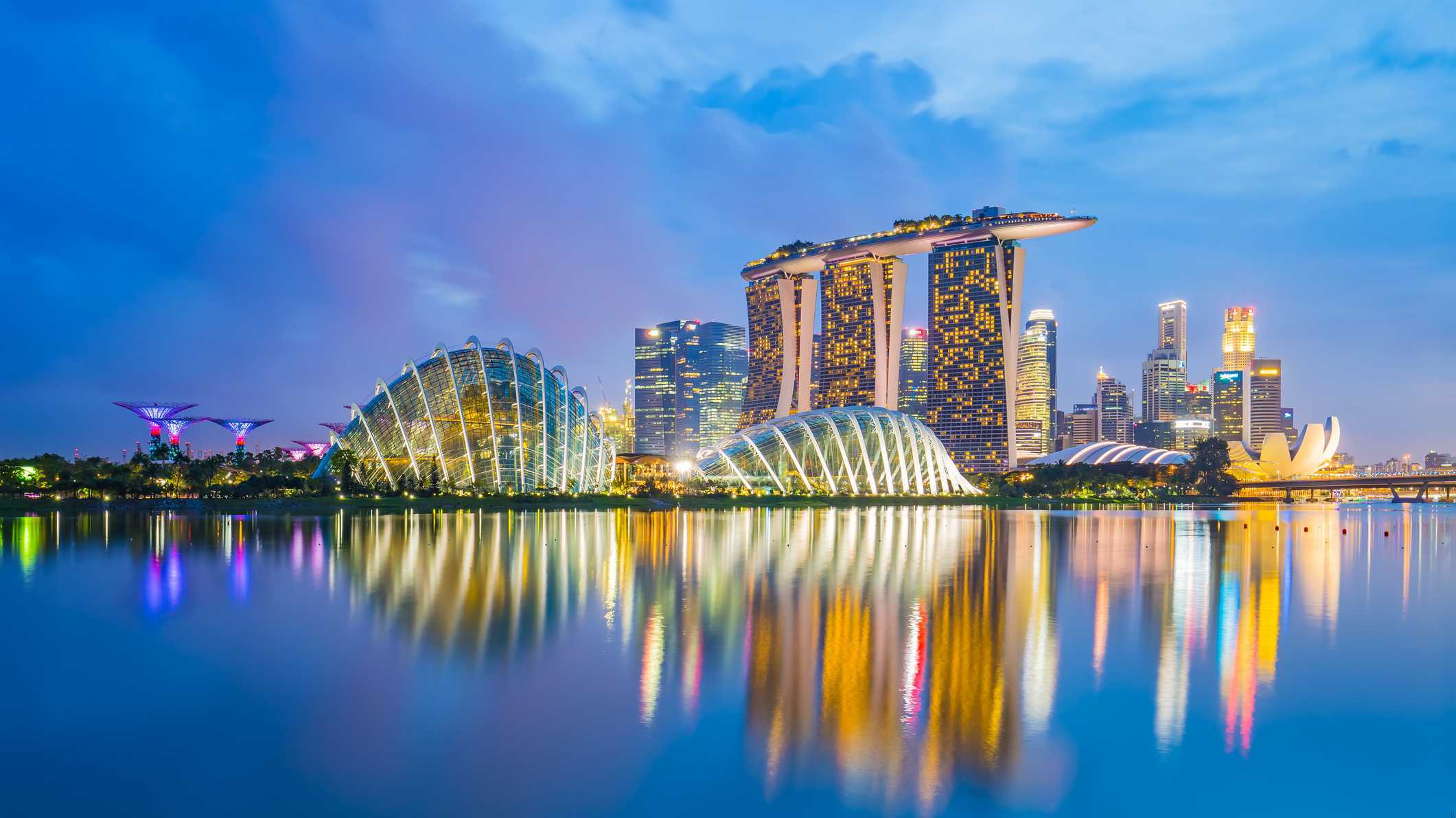 places to visit early morning in singapore