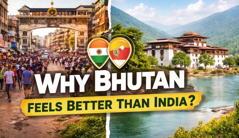 Why Bhutan Feels Better Than India?